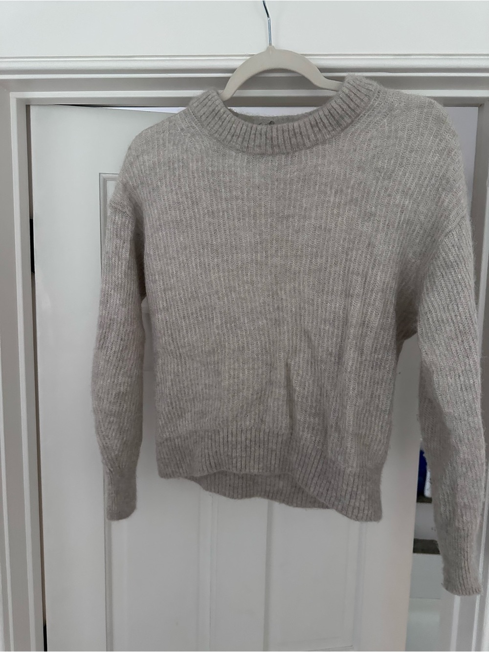 Everlane Women's Crewneck Sweater in Oatmeal